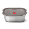 Steel Food Box Black+Blum FBSS-BX-M017-EN Food Containers 900ml / Grey/Red