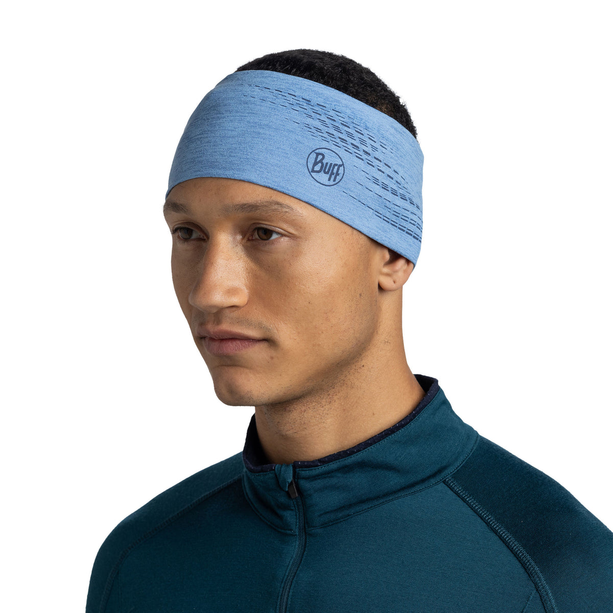 DryFlx® Headband BUFF 118098.725 Earmuffs One Size / Washed Blue