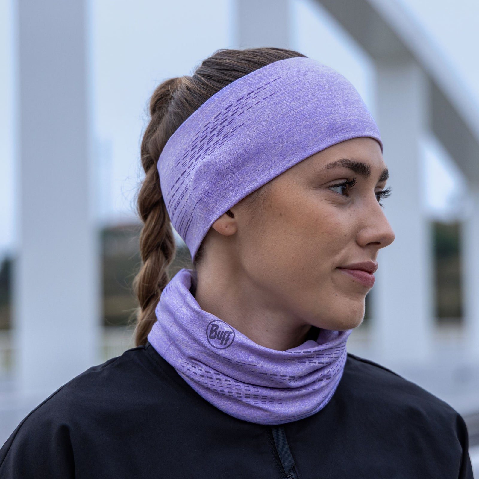 Dryflx® | Reflective Neckwear BUFF 118096.641 Neck Gaiters One Size / Iris