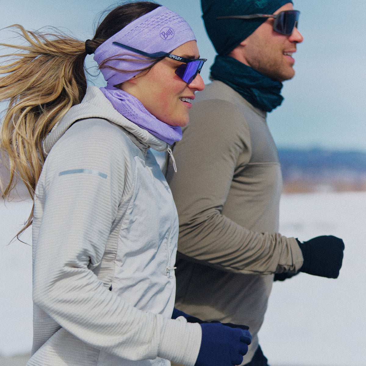 Dryflx® | Reflective Neckwear BUFF 118096.641 Neck Gaiters One Size / Iris