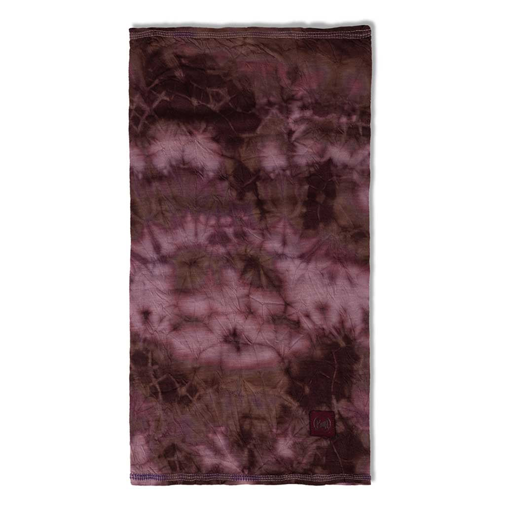 Merino Lightweight Natural Tye Dye Adult BUFF 136441.652 Neck Gaiters One Size / Burgundy