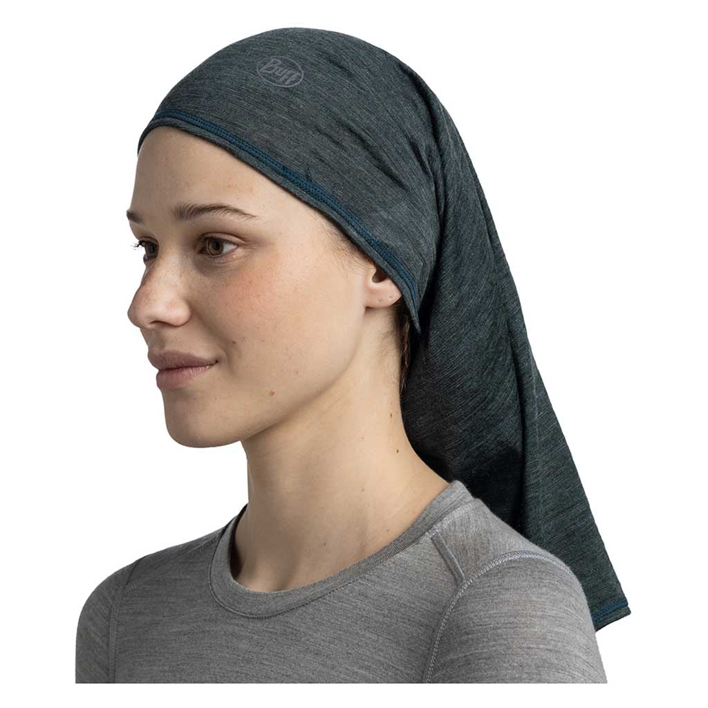 Merino Lightweight BUFF 117819.809 Neck Gaiters One Size / Forest