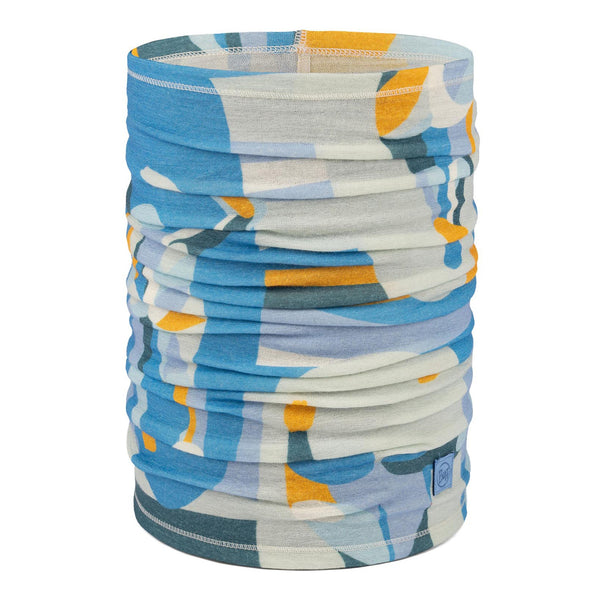 Merino Lightweight BUFF 137820.746 Neck Gaiters One Size / Luvi Glory Blue