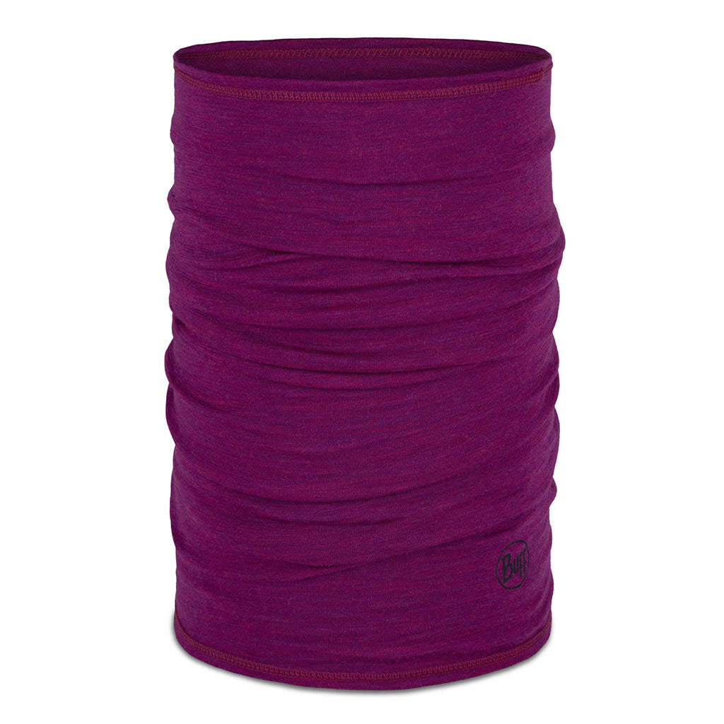 Merino Lightweight BUFF 113010.535 Neck Gaiters One Size / Magenta