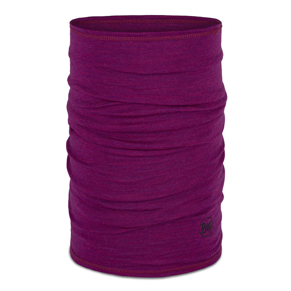 Merino Lightweight BUFF 113010.535 Neck Gaiters One Size / Magenta