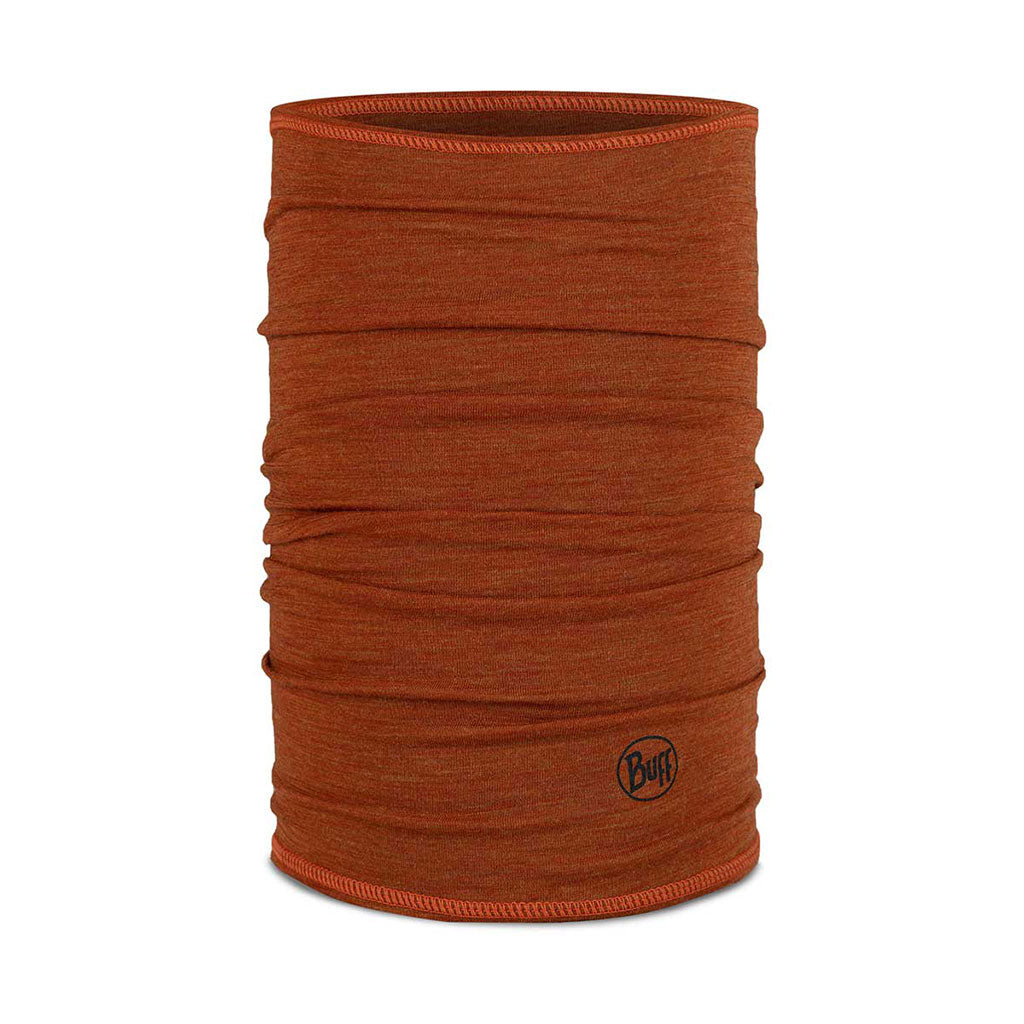 Merino Lightweight BUFF 113010.330 Neck Gaiters One Size / Solid Cinnamon