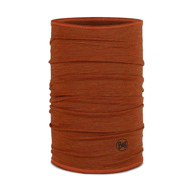 Merino Lightweight BUFF 113010.330 Neck Gaiters One Size / Solid Cinnamon