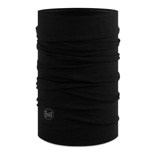 Merino Midweight BUFF 113023.999 Neck Gaiters One Size / Solid Black