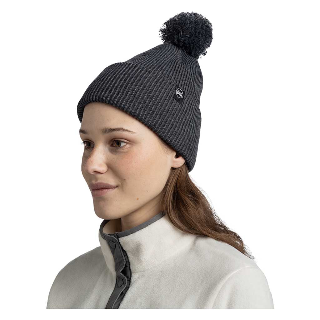 Renvi Knitted Beanie BUFF 134479.930 Beanies One Size / Heather Grey