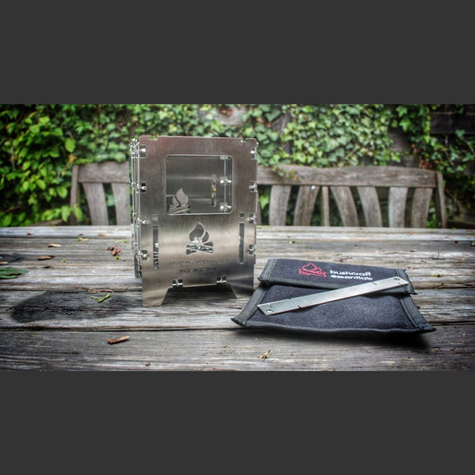 Bushcraft Essentials Bushbox XL Premium Set - Hornillos de combustible