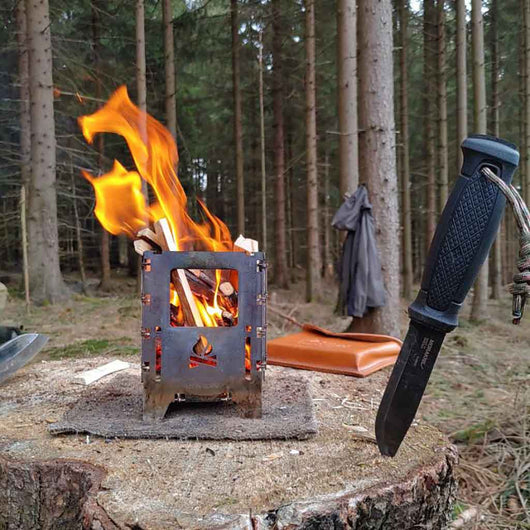 Bushcraft Essentials | Bushbox XL | Stainless Steel | Camping Wood