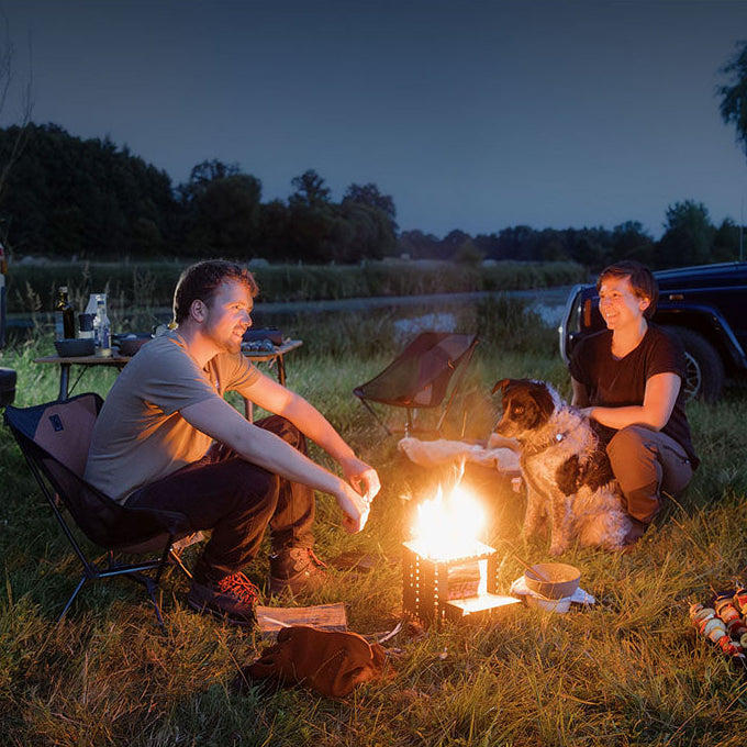 Bushbox XXL+ Bushcraft Essentials Firepits One Size / Stainless
