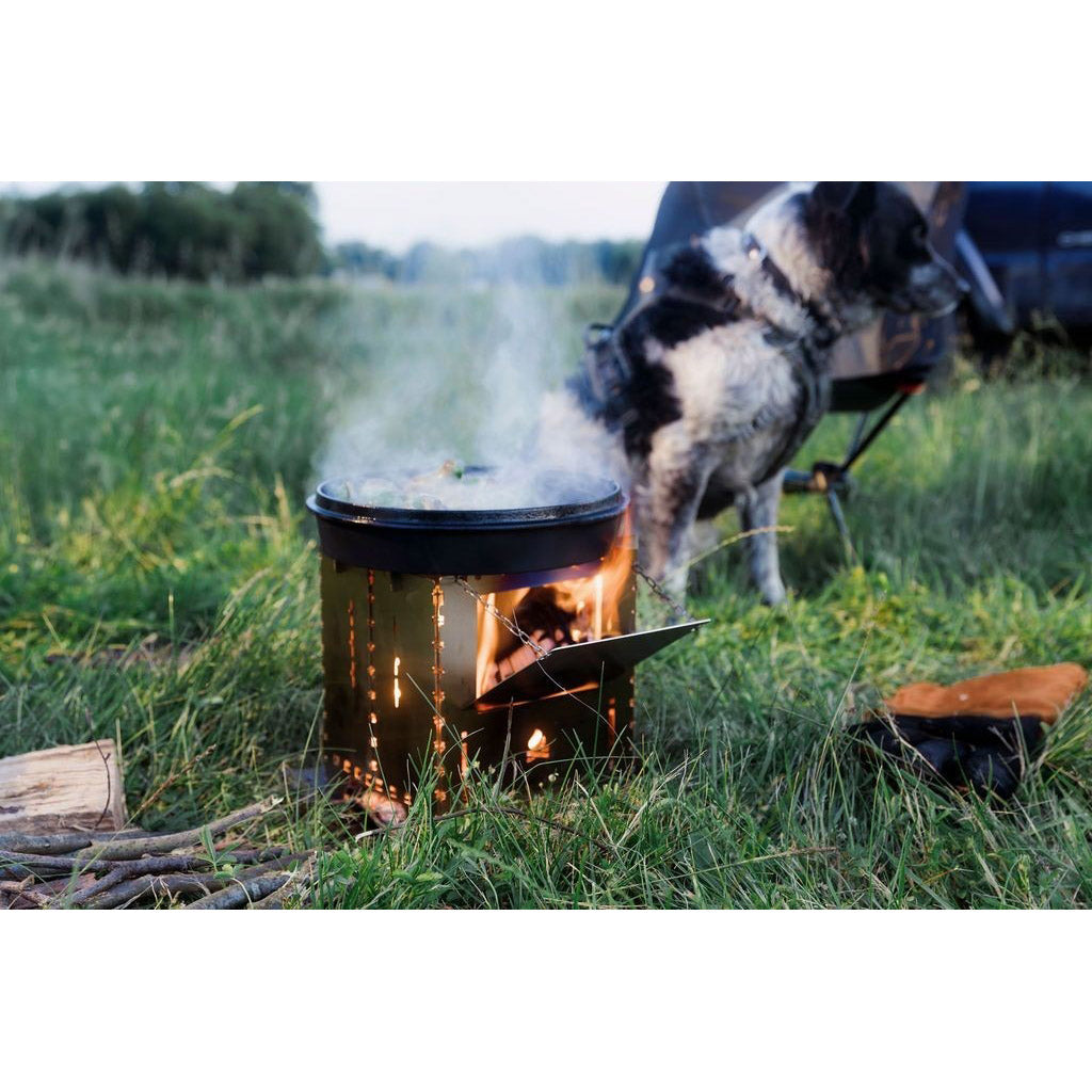 Bushbox XXL+ Bushcraft Essentials Firepits One Size / Stainless