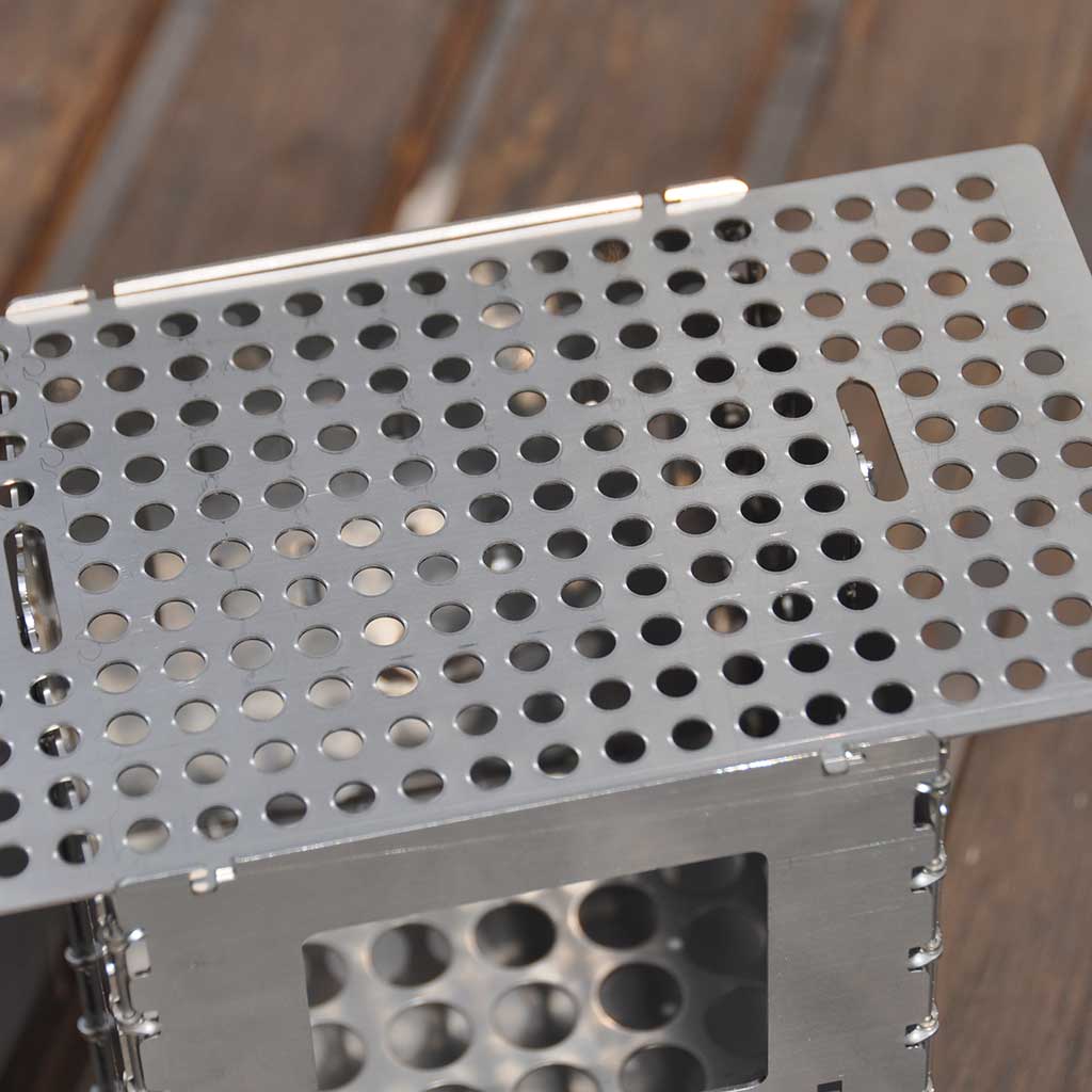 Grill Plate XL Bushcraft Essentials BCE-010 Camping Stove Accessories One Size / Stainless