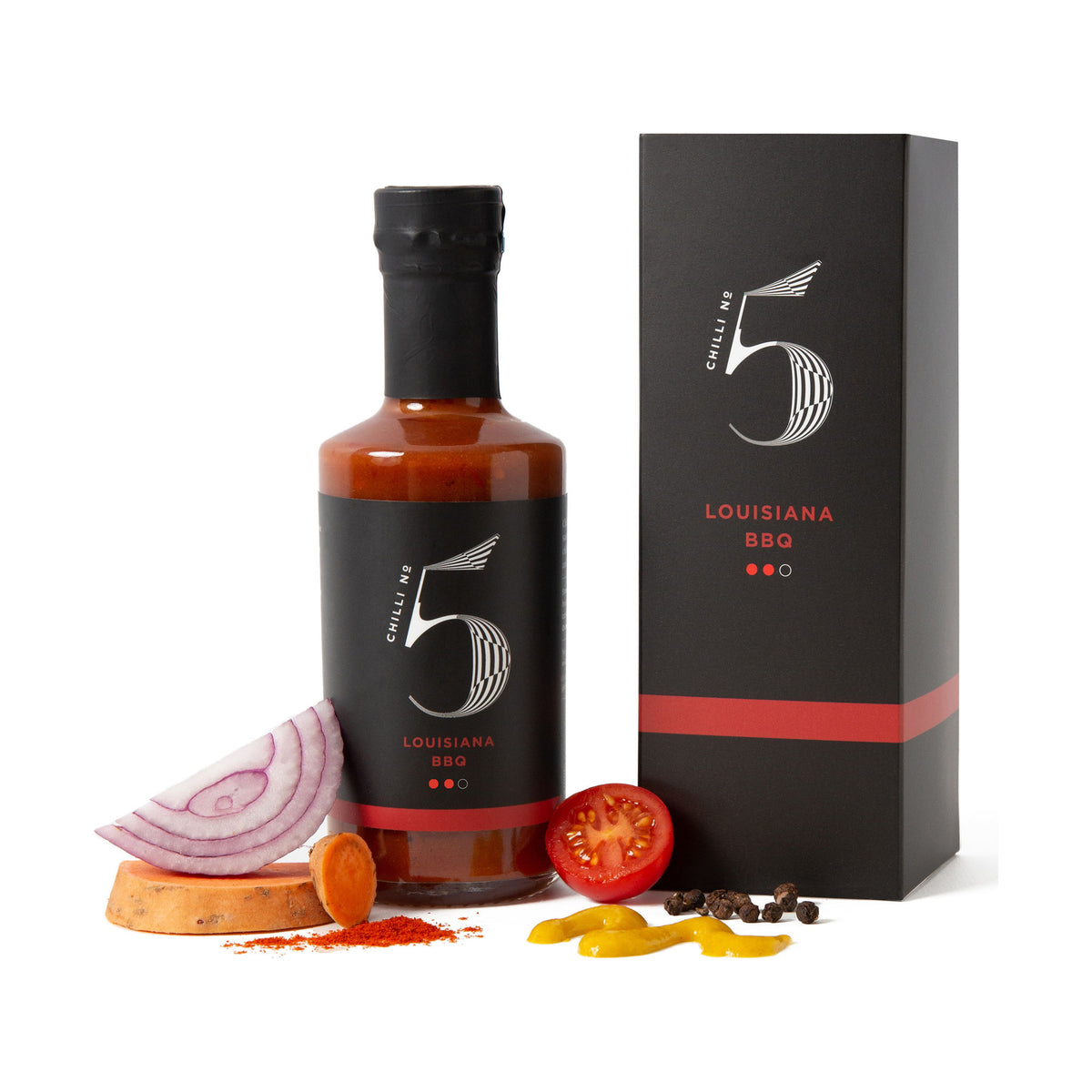 Chilli Sauce | Louisiana BBQ Chilli No.5 BOT-BBQ-0012 Oils &amp; Condiments 200ml / Louisiana BBQ