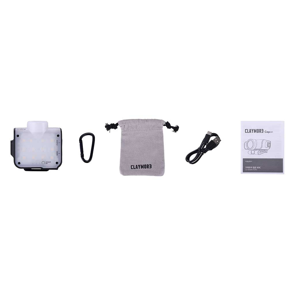 CAPON 80C Claymore CLP-800BK Wearable Lights One Size / Black