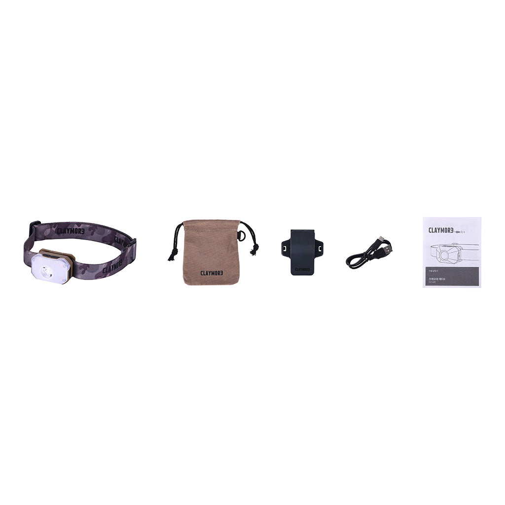 HEADY2 Claymore CLC-420TN Head Torches One Size / Tan