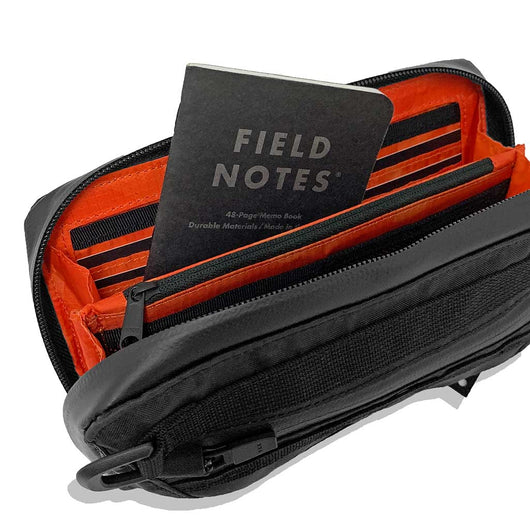 CODE OF BELL | ANNEX CASE II | Travel Wallet | Pitch Black