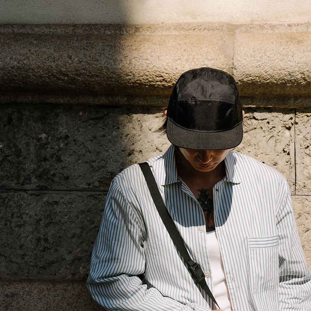 BASI[X] CAMPER HAT CODE OF BELL COFB-CMP2-BLK Caps & Hats One Size / Pitch Black