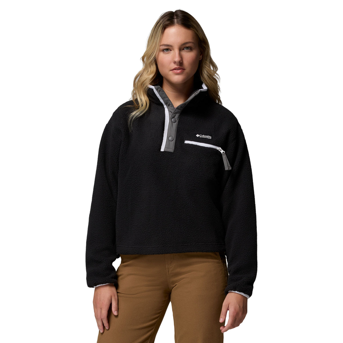 Helvetia™ II Cropped Half Snap Fleece | Women's Columbia Women's Hoodies