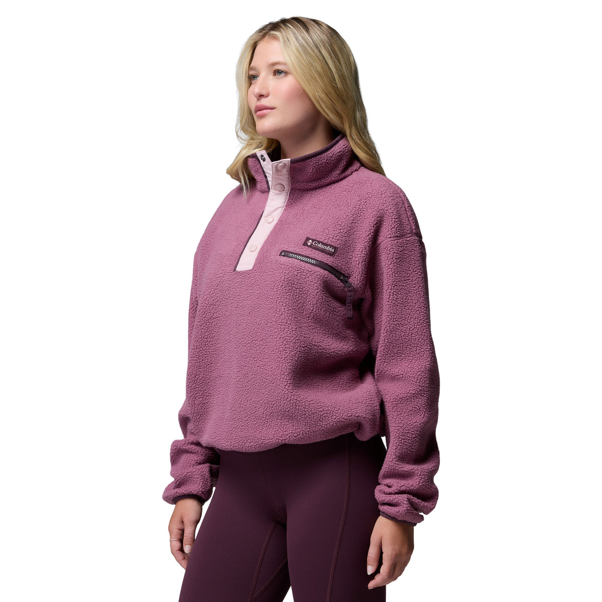 Helvetia™ II Cropped Half Snap Fleece | Women's Columbia Women's Hoodies