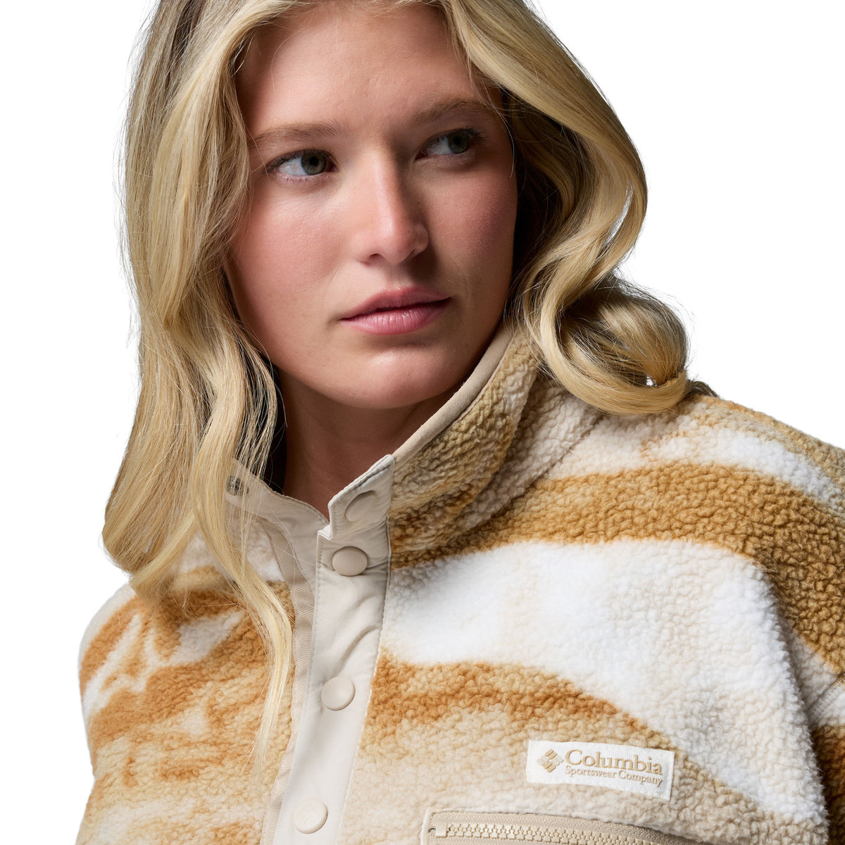 Helvetia™ II Printed Cropped Half Snap | Women's Columbia Women's Hoodies