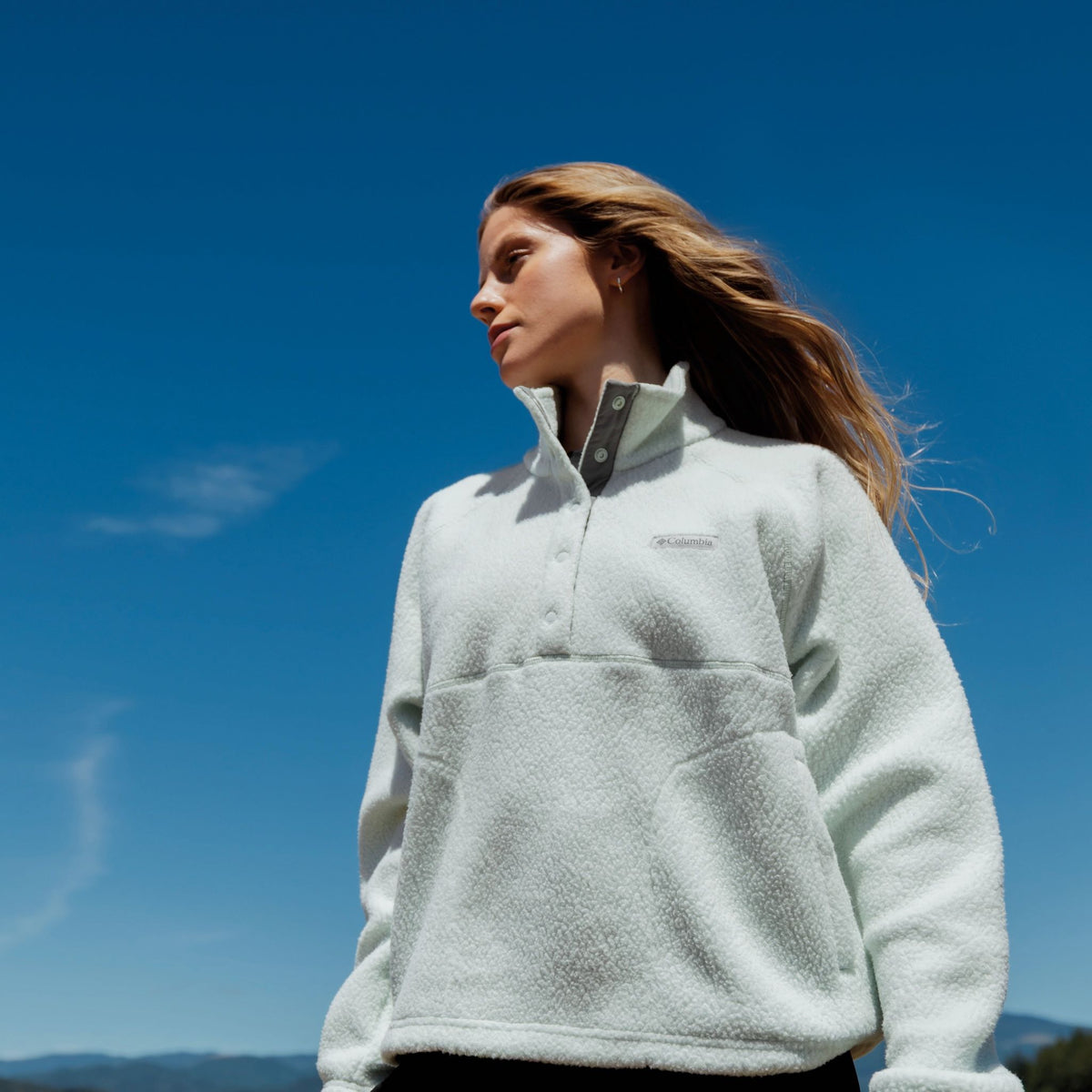 Jasper Ridge™ Pebbled Fleece Half Snap | Women's Columbia Women's Fleece Jackets