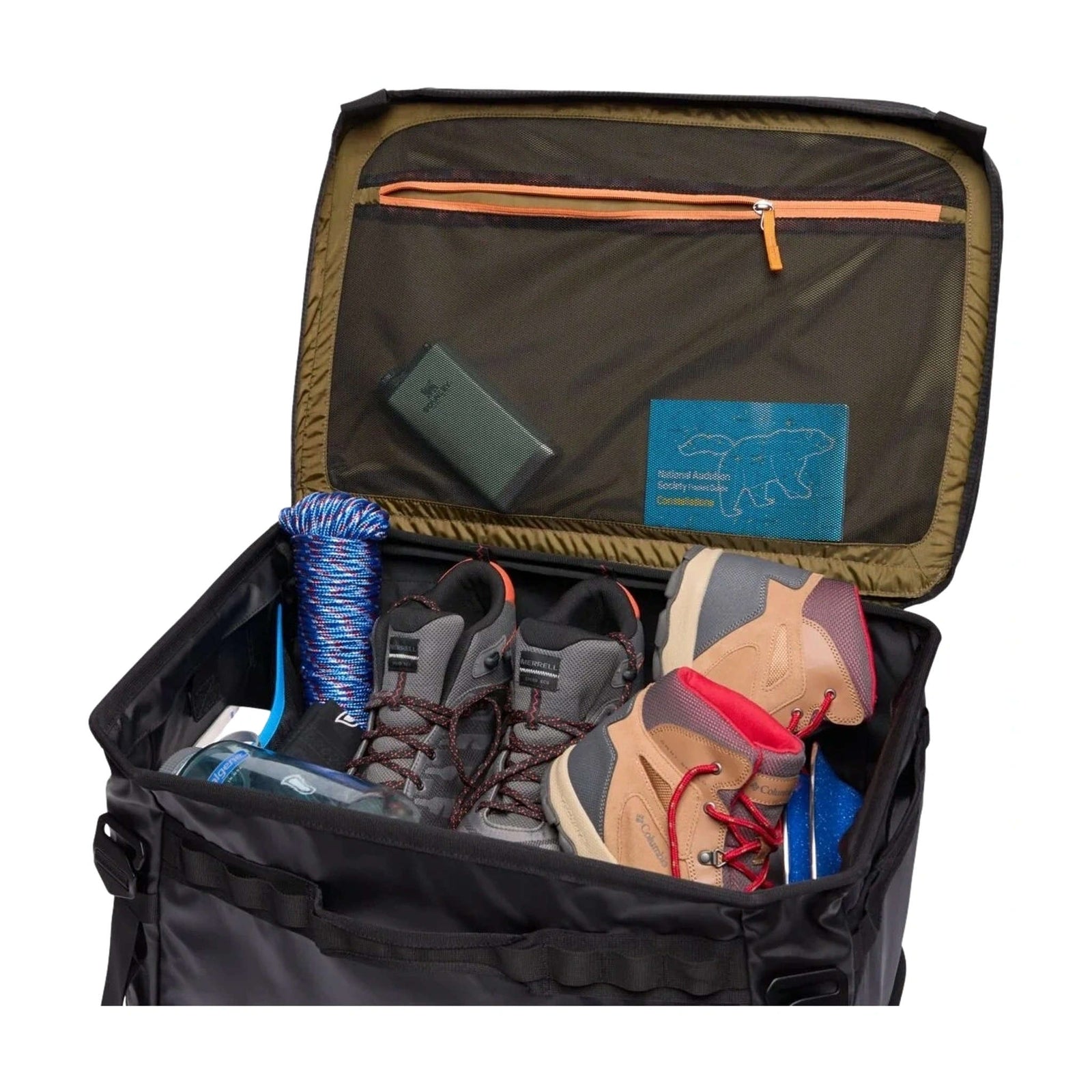 Allpa Gear Hauler Box | 60L Cotopaxi AGB60-F25-CPBLK Camp Storage Boxes 60L / Cotopaxi Black