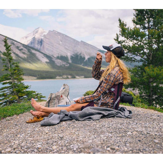 Crazy Creek | Hex 2.0 Original Chair | Aleutian Blue/Slate Grey