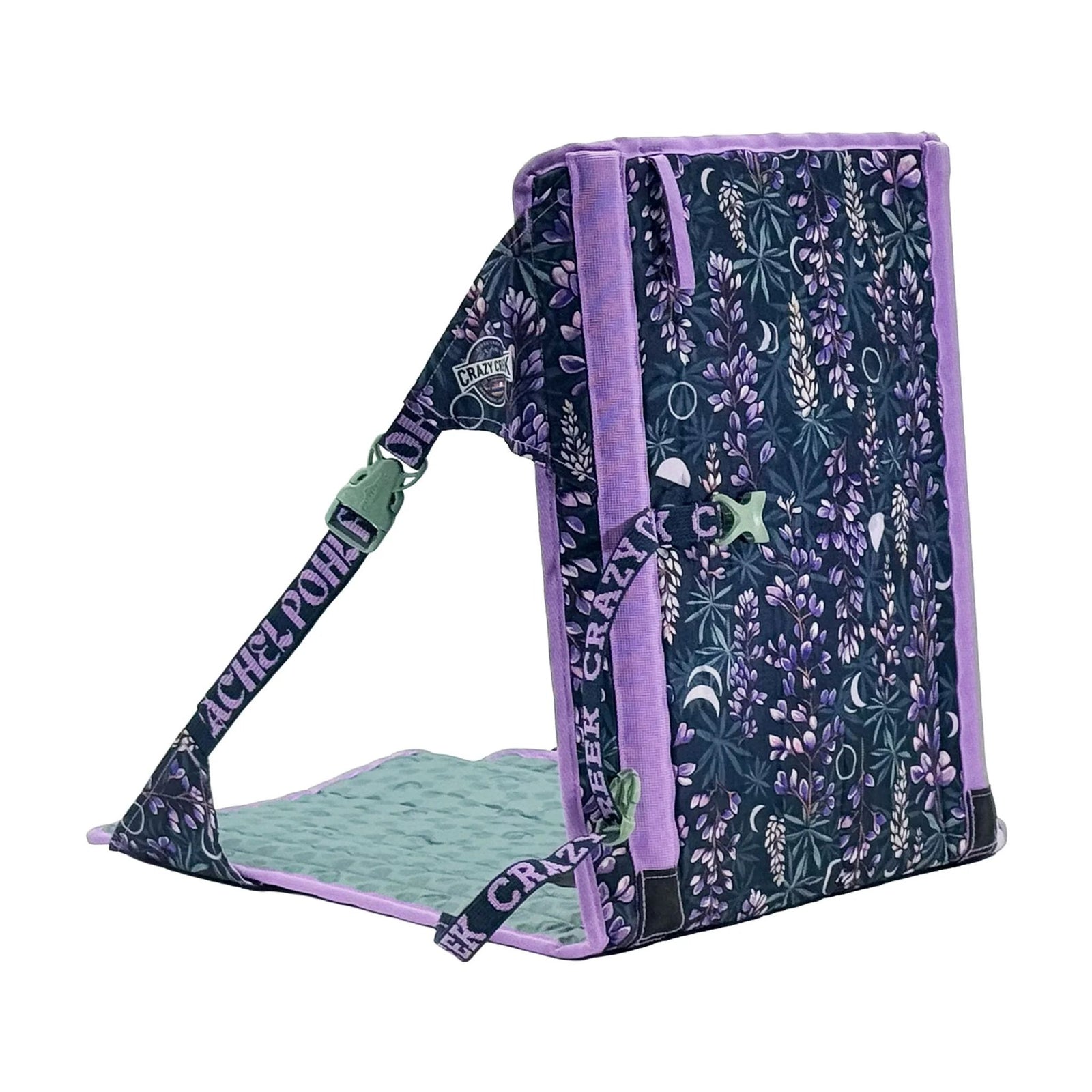 Hex 2.0 Original Chair | Rachel Pohl Limited Edition Crazy Creek 1024-RPML Chairs One Size / Mountain Lupine