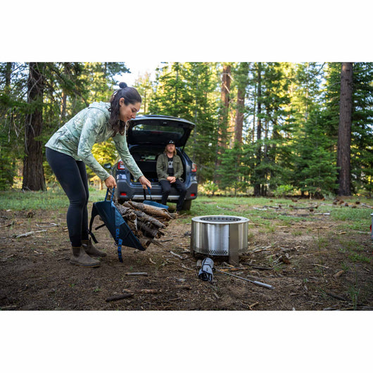 Crazy Creek | Original Chair | Portable Camping Chair | Blue/Tie