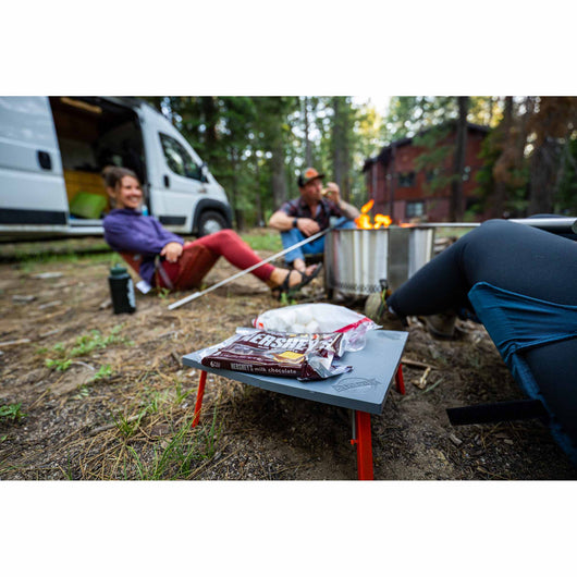 Crazy Creek | Pack Table | Camping Table | Grey Cement | WildBounds UK