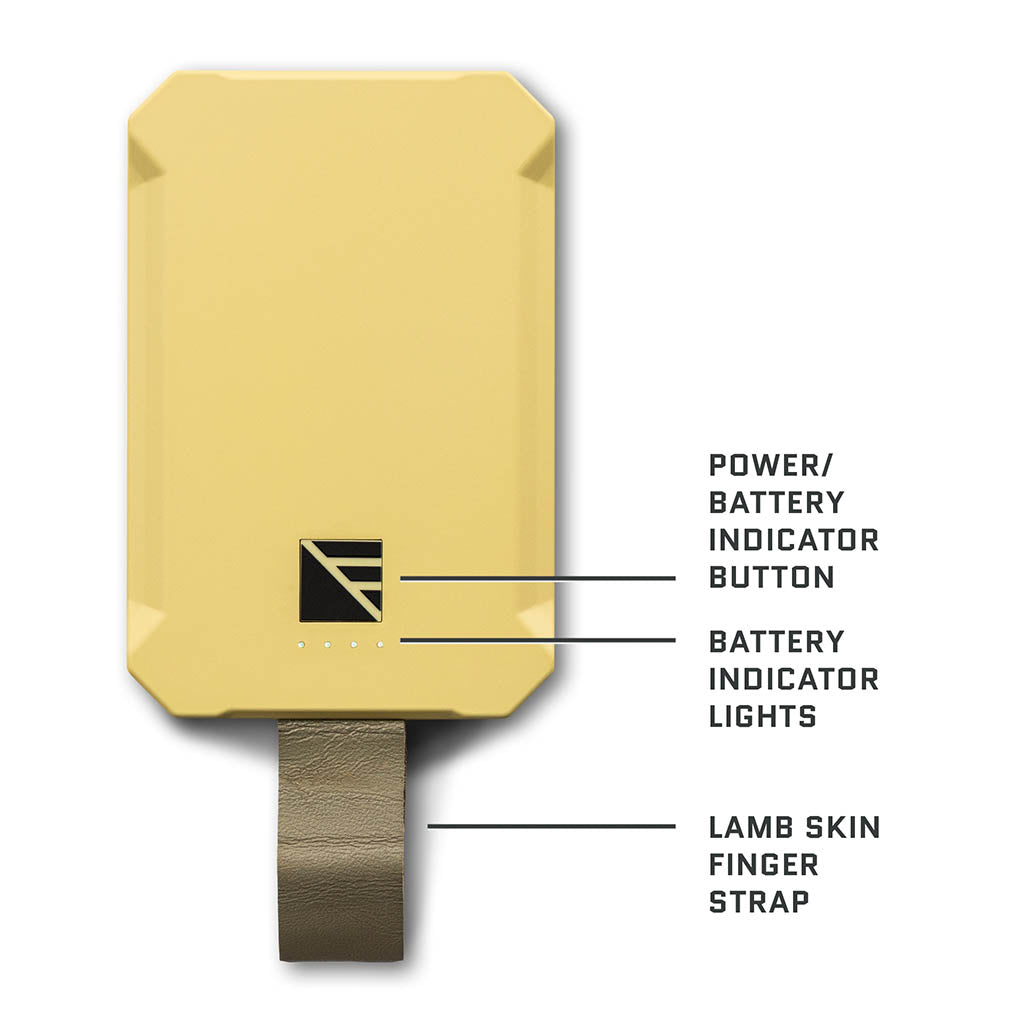 Poseidon Nano Wireless Charger Dark Energy PN30TNBR Power Banks One Size / Desert Tan