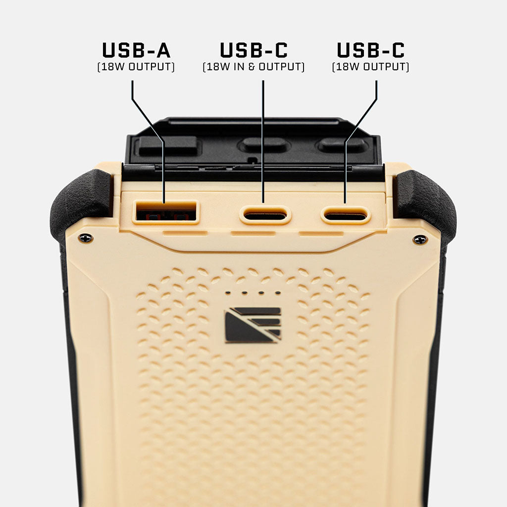 Poseidon Pro Indestructible Charger Dark Energy PSPRO10TNBK Power Banks One Size / Desert Tan