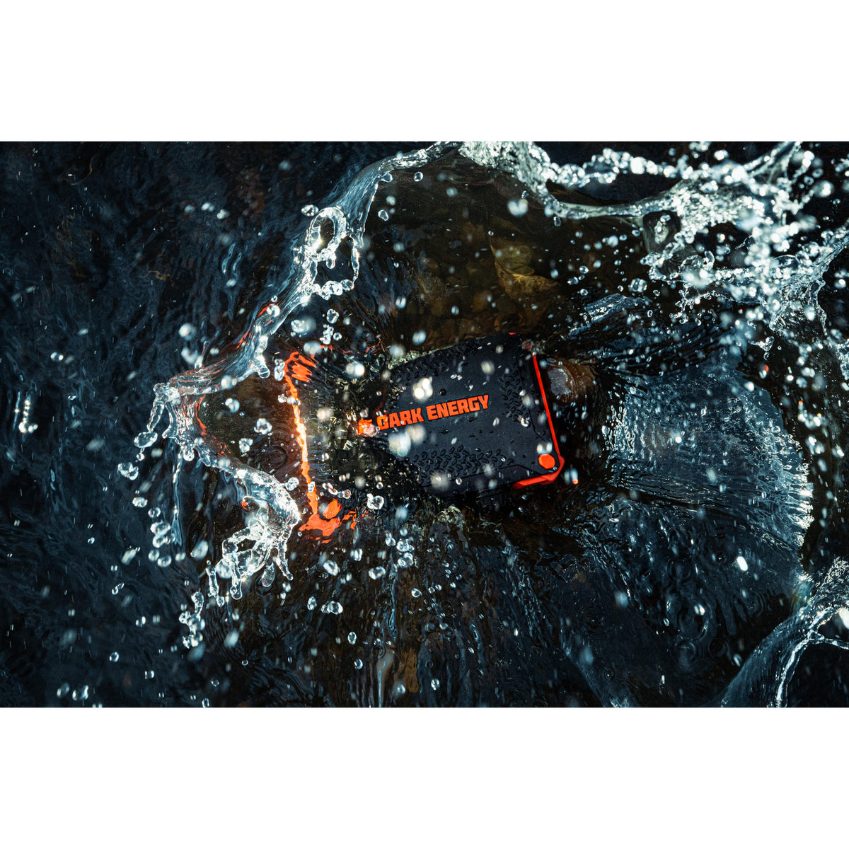 Poseidon XL Indestructible Charger Dark Energy PXL100BKHV Power Banks One Size / Black/Orange