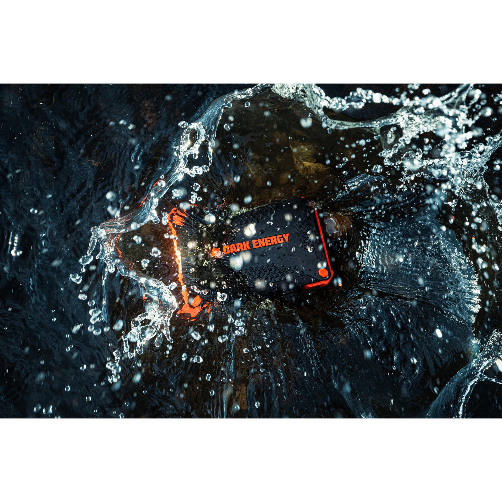 Poseidon XL Indestructible Charger Dark Energy PXL100BKHV Power Banks One Size / Black/Orange