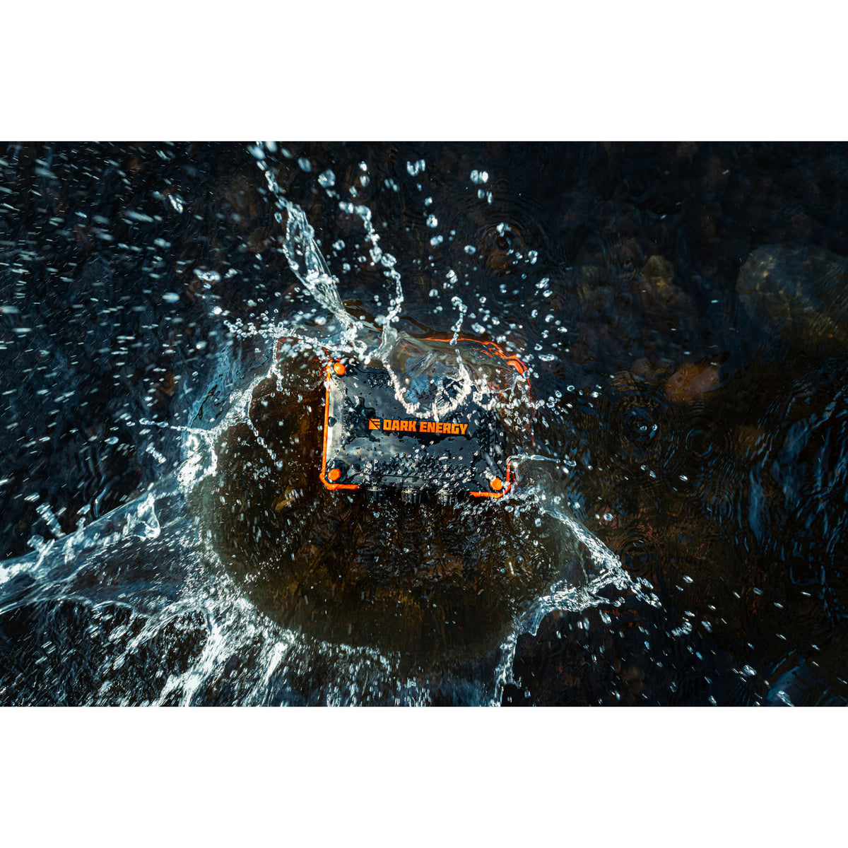 Poseidon XL Indestructible Charger Dark Energy PXL100BKHV Power Banks One Size / Black/Orange