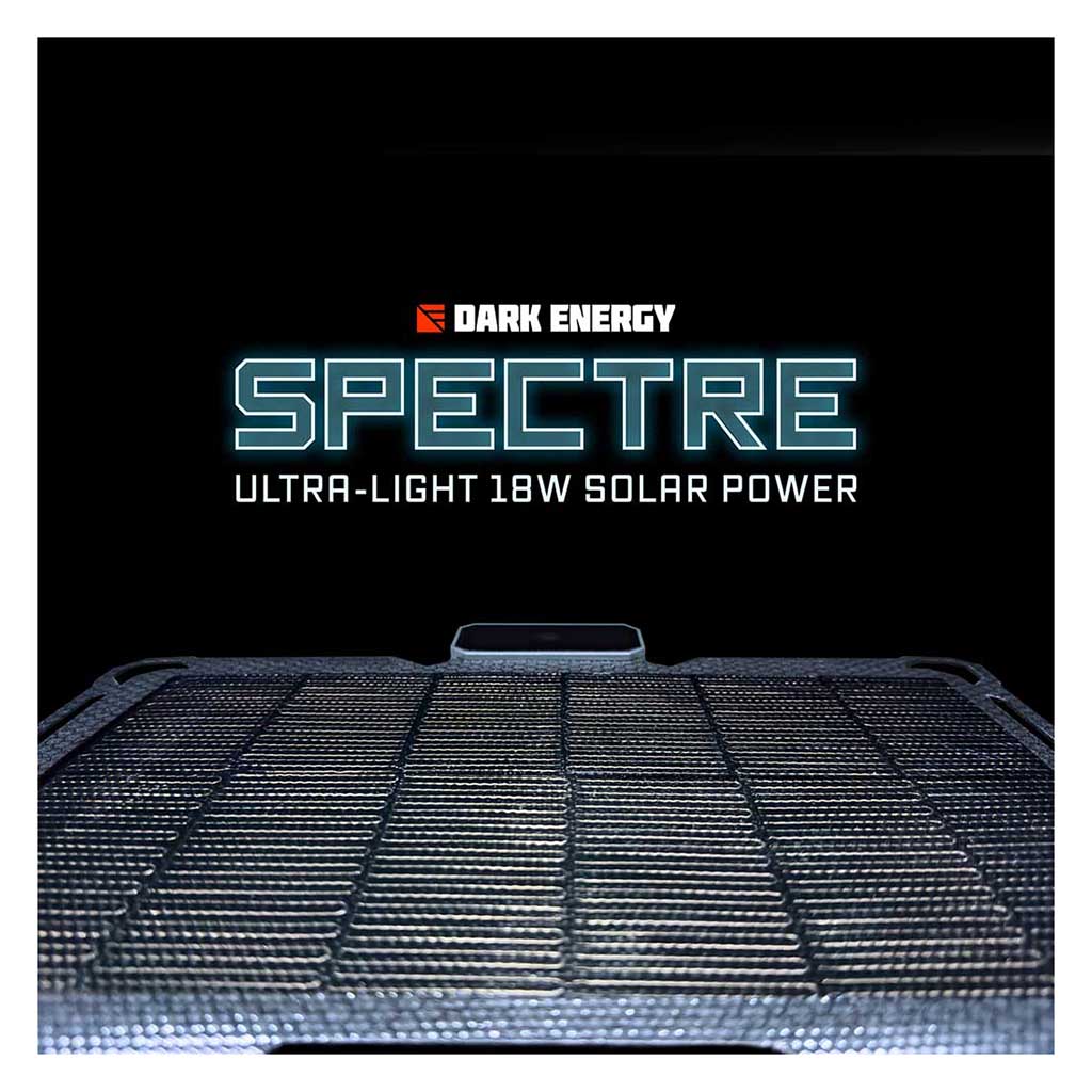 Spectre Solar Panel 18W Folding Dark Energy SSPF18GYGY Solar Chargers 18W / Grey