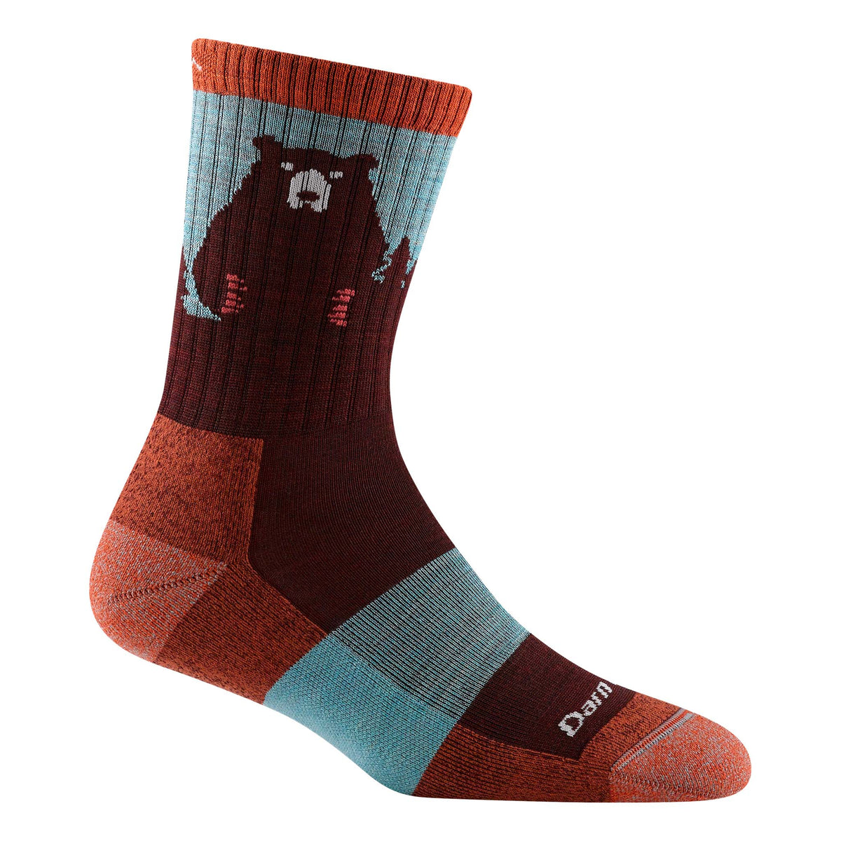 Bear Town Micro Crew Lightweight | Cushion | Women's Darn Tough Women's Socks