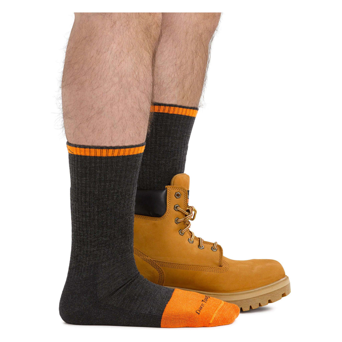Steely Boot Midweight | Full Cushion Toe Box | Men's Darn Tough Men's Socks