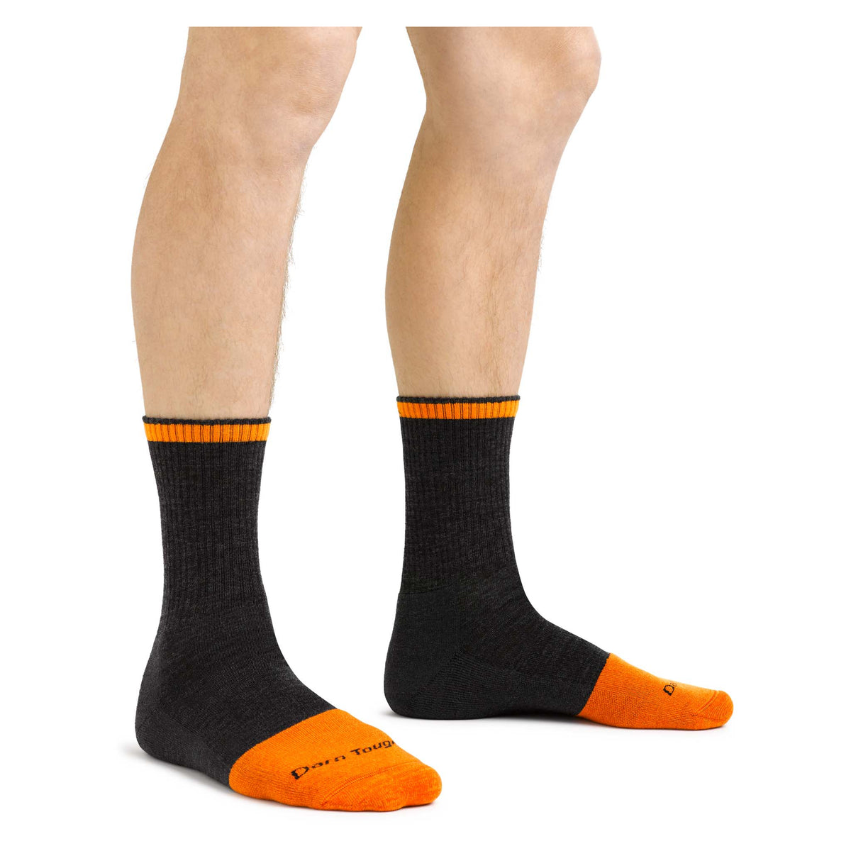 Steely Micro Crew Midweight | Full Cushion Toe Box | Men's Darn Tough Men's Socks