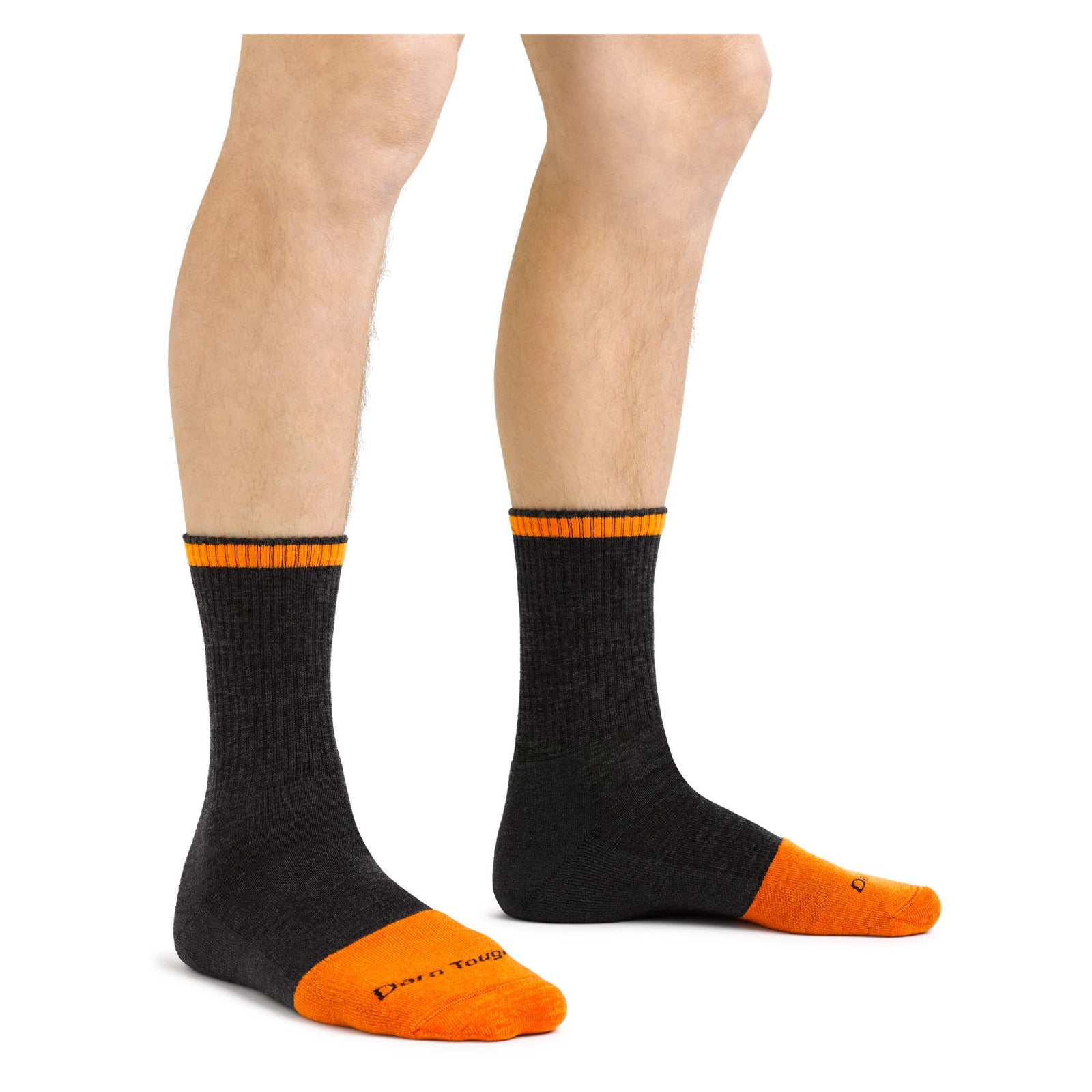 Steely Micro Crew Midweight | Full Cushion Toe Box | Men's Darn Tough Men's Socks