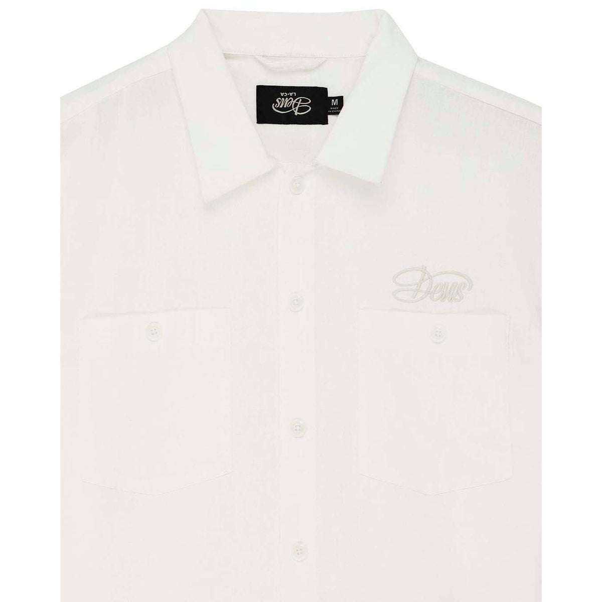 Forecourt Chambray Shirt Deus Ex Machina Men's Shirts