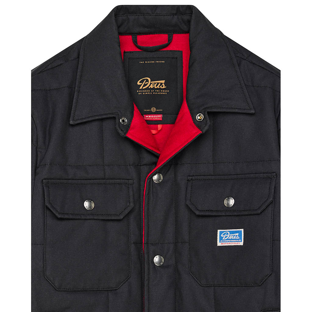 Maxwell Waxed Overshirt | Men's Deus Ex Machina Men's Shirts