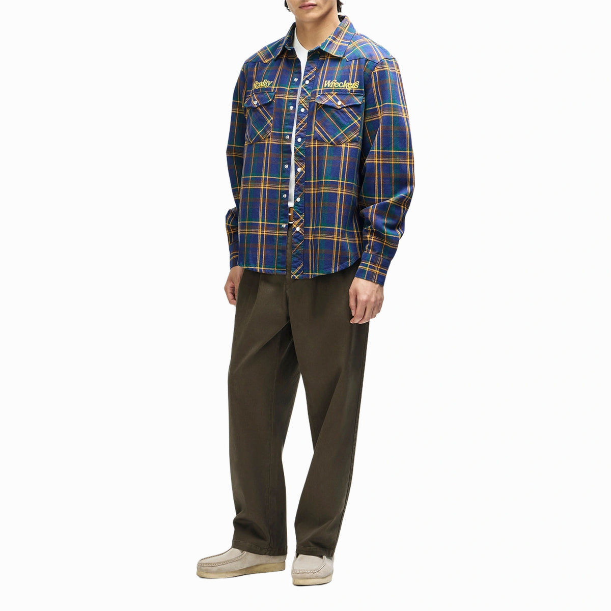 Reality Wreckers Check Shirt | Men's Deus Ex Machina Men's Shirts