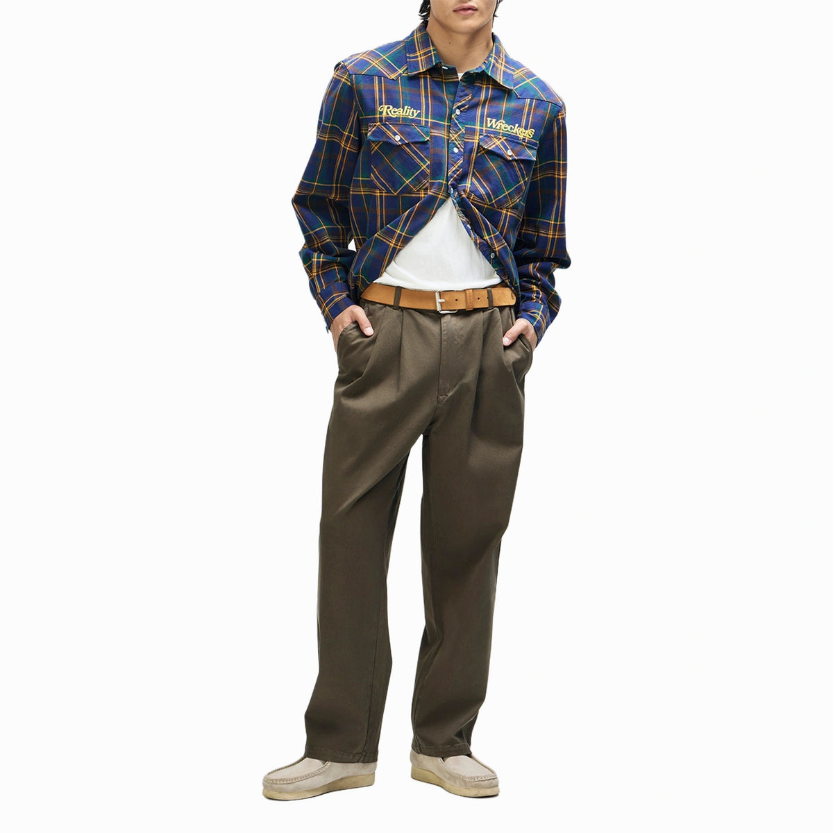 Reality Wreckers Check Shirt | Men's Deus Ex Machina Men's Shirts