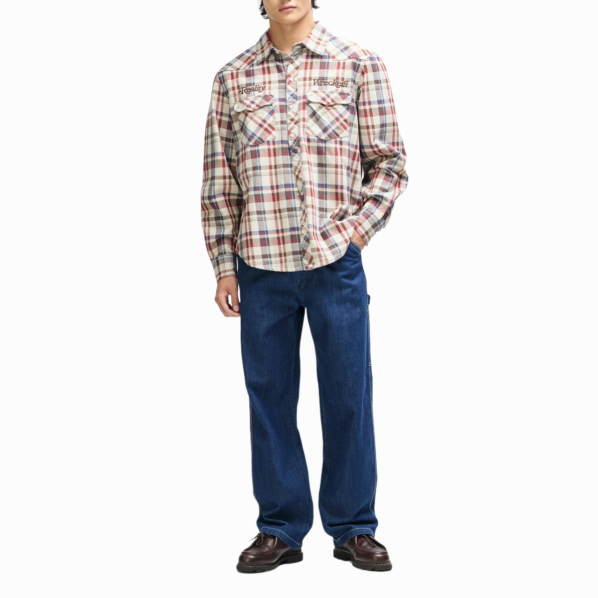 Reality Wreckers Check Shirt | Men's Deus Ex Machina Men's Shirts