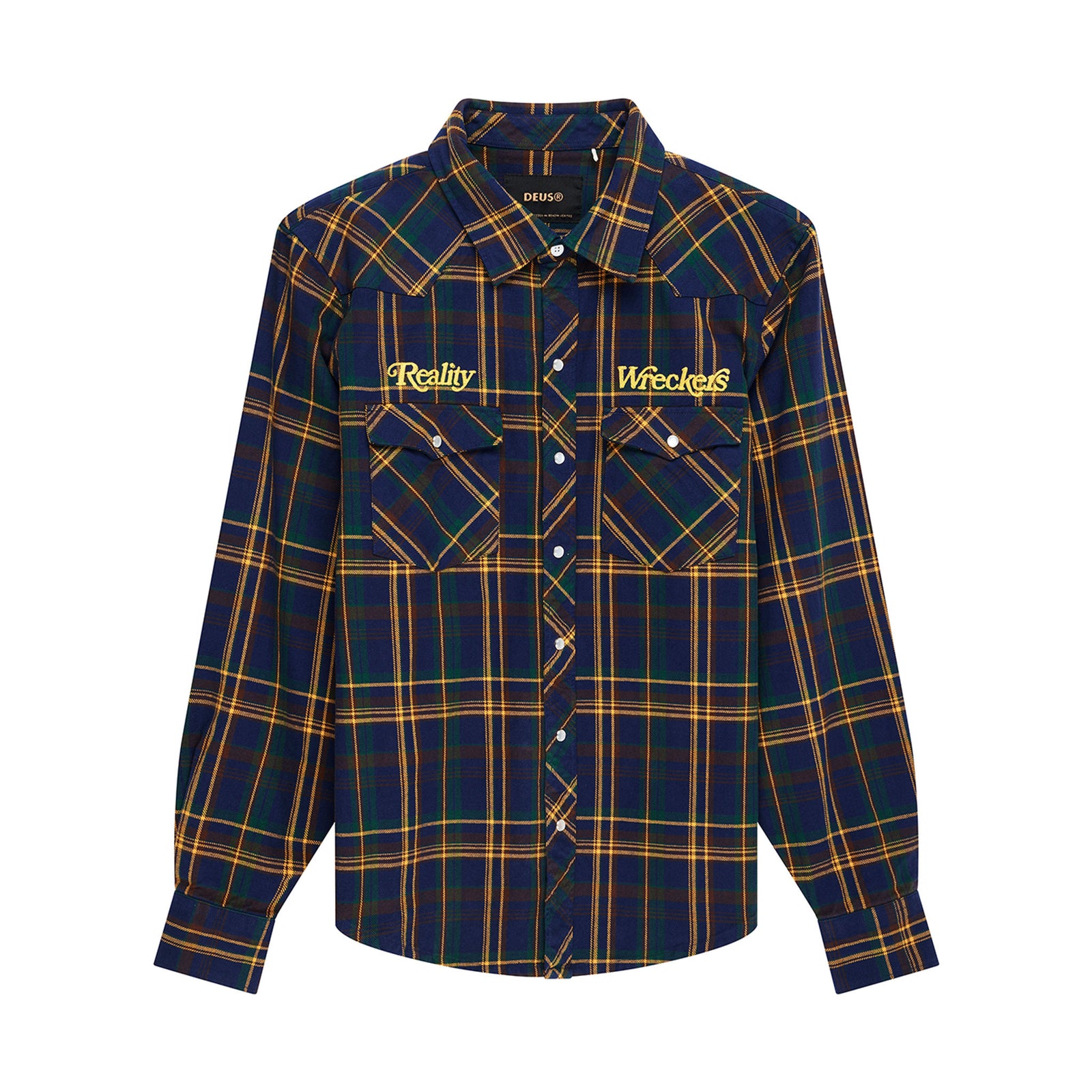 Reality Wreckers Check Shirt | Men's Deus Ex Machina Men's Shirts