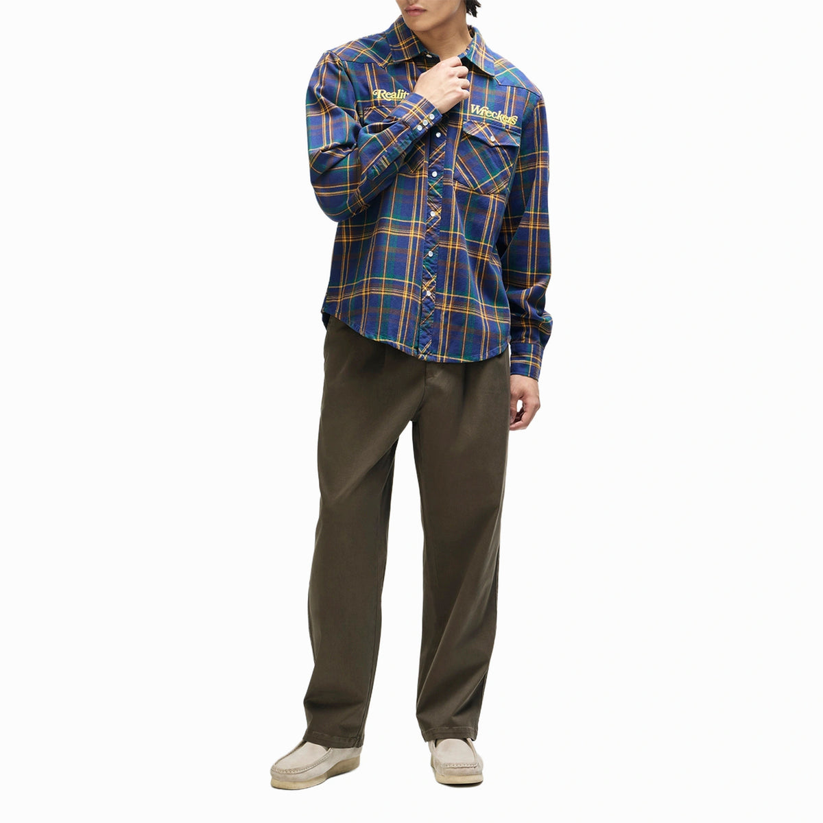 Reality Wreckers Check Shirt | Men's Deus Ex Machina Men's Shirts