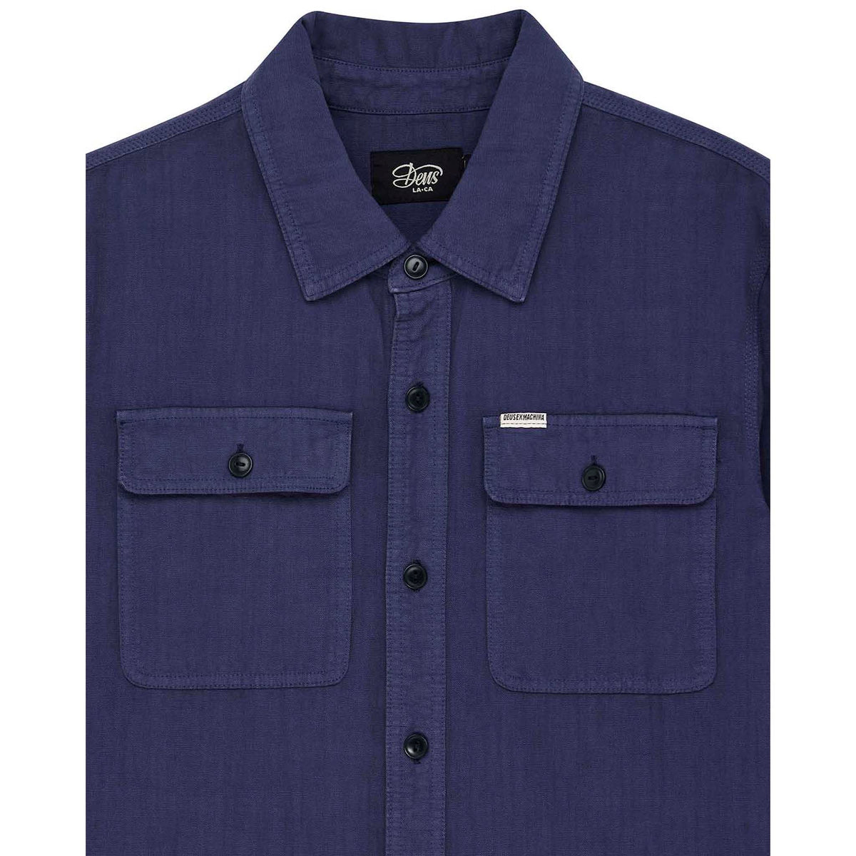 Vacay Chambray Shirt Deus Ex Machina Men's Shirts